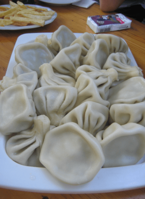 Khinkali - Georgian traditional food 