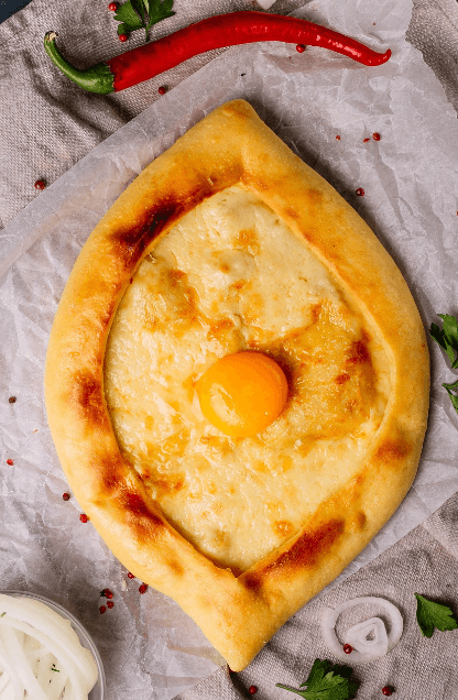 Khachapuri - Georgian traditional food 