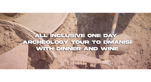 All Inclusive One Day Archeology Tour to Dmanisi with Dinner and Wine