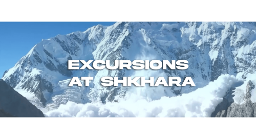 Excursions  at Shkhara