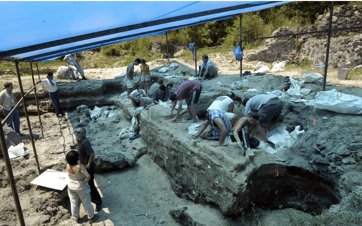 Archaelogical activities in dmanisi 