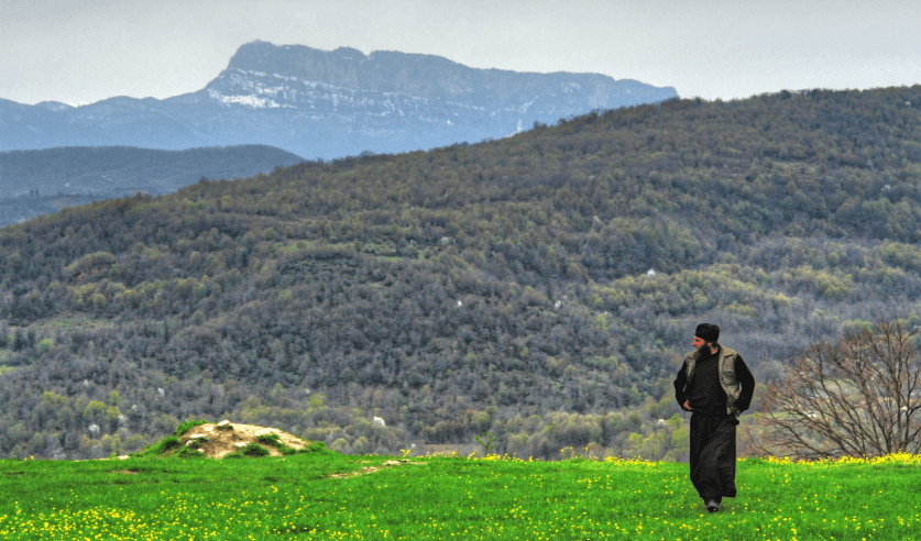 Archeological Digging on the mount of Khvamli